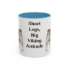 11oz-swedish-vallhund-mug-humor-light-blue 11oz Funny Swedish Vallhund Mug, Light Blue, front view