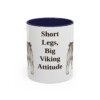 11oz-swedish-vallhund-mug-humor-navy 11oz Funny Swedish Vallhund Mug, Navy, front view