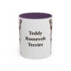11oz-teddy-roosevelt-terrier-mug-purple 11oz Teddy Roosevelt Terrier Mug, Purple, front view