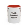 11oz-teddy-roosevelt-terrier-mug-red 11oz Teddy Roosevelt Terrier Mug, Red, front view