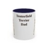 11oz-tenterfield-terrier-mug-dad-navy 11oz Tenterfield Terrier Dog Dad Mug, Navy, front view