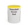 11oz-tenterfield-terrier-mug-dad-yellow 11oz Tenterfield Terrier Dog Dad Mug, Yellow, front view