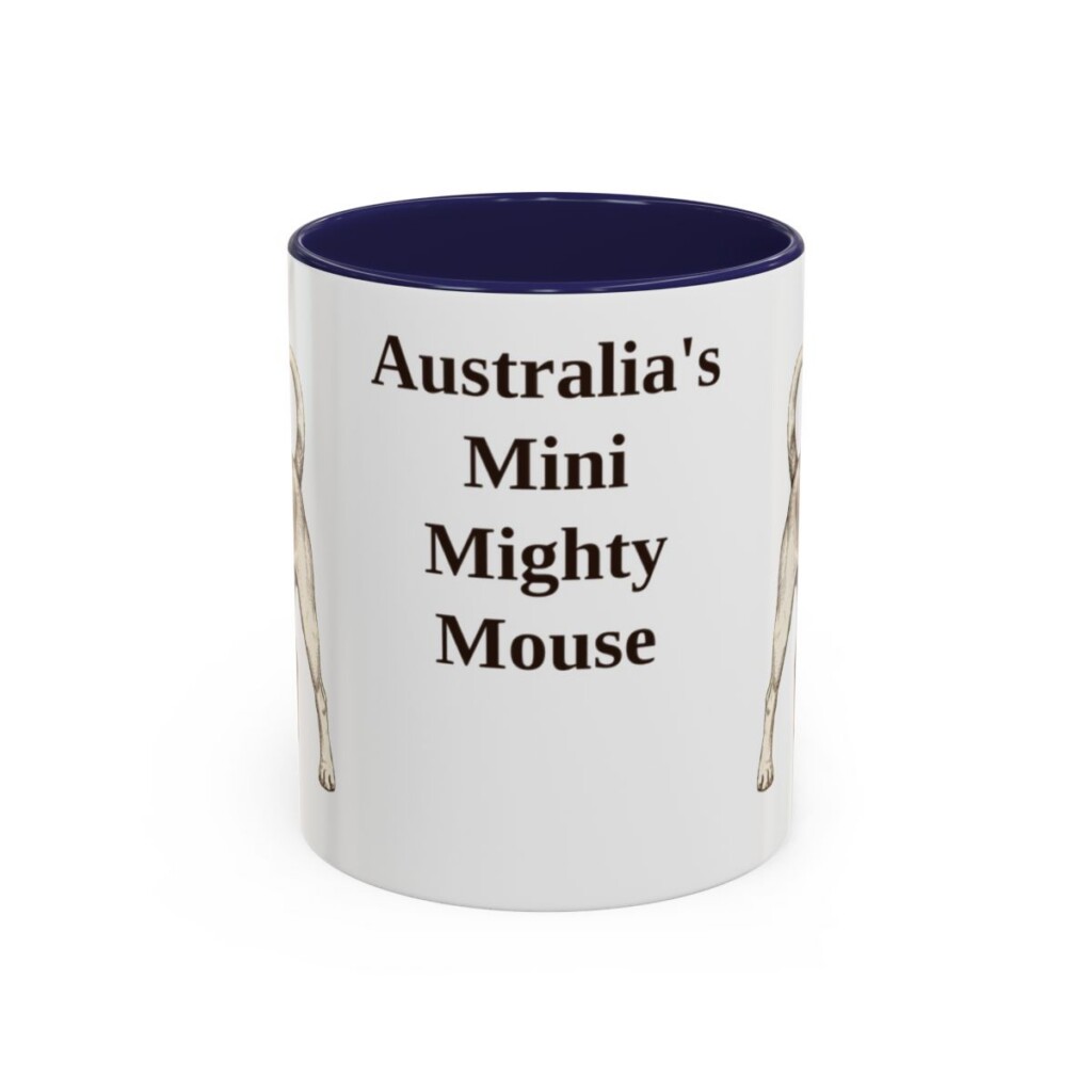 11oz-tenterfield-terrier-mug-humor-navy 11oz Funny Tenterfield Terrier Mug, Navy, front view