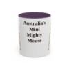11oz-tenterfield-terrier-mug-humor-purple 11oz Funny Tenterfield Terrier Mug, Purple, front view