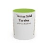 11oz Tenterfield Terrier Latin Mug, Light Green, front view