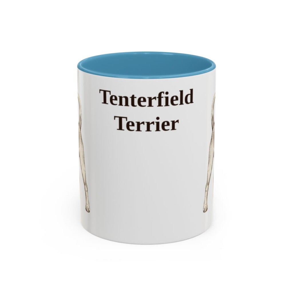 11oz-tenterfield-terrier-mug-light-blue 11oz Tenterfield Terrier Mug, Light Blue, front view