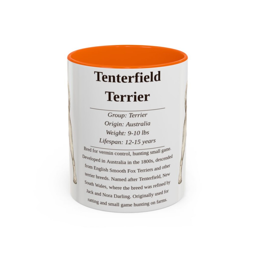 11oz-tenterfield-terrier-mug-writeup-orange 11oz Tenterfield Terrier Mug, Orange, front view