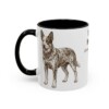 11oz-texas-heeler-mug-latin-black-left 11oz Texas Heeler Latin Mug, Black, left side view