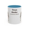 11oz-texas-heeler-mug-latin-light-blue 11oz Texas Heeler Latin Mug, Light Blue, front view