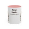 11oz-texas-heeler-mug-latin-pink 11oz Texas Heeler Latin Mug, Pink, front view