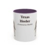 11oz-texas-heeler-mug-latin-purple 11oz Texas Heeler Latin Mug, Purple, front view