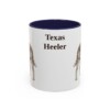 11oz Texas Heeler Mug, Navy, front view