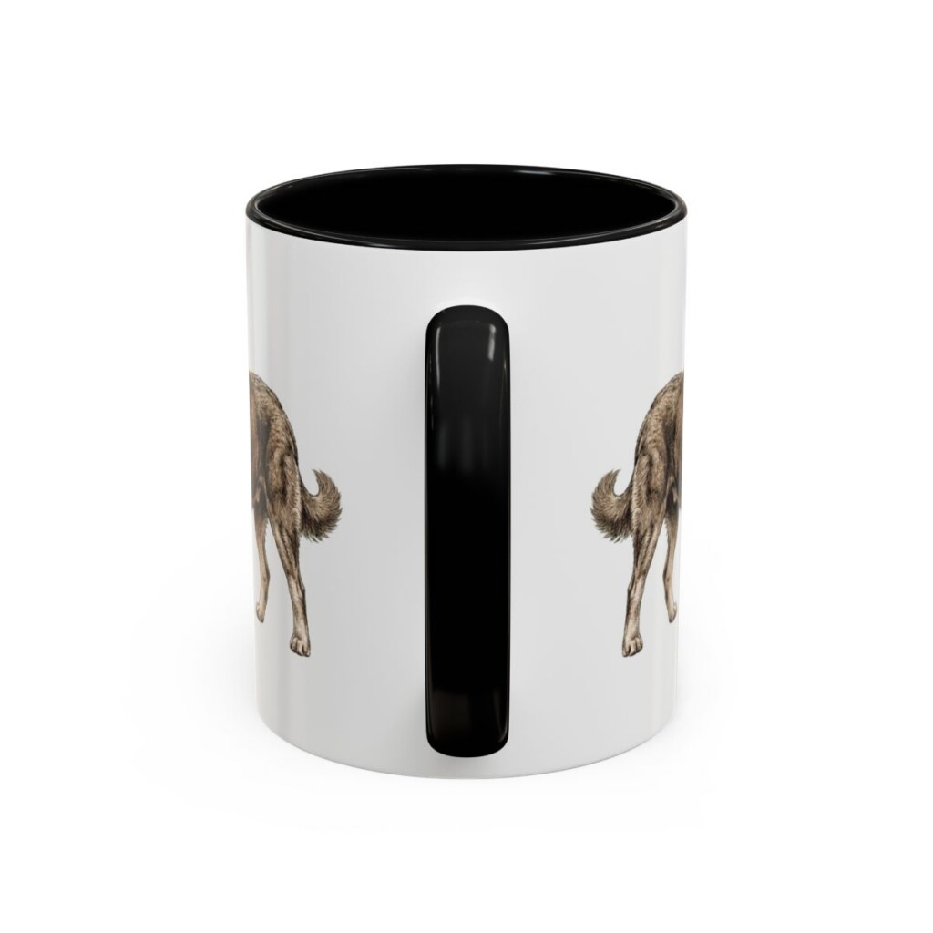 11oz-tibetan-mastiff-mug-latin-black-back 11oz Tibetan Mastiff Latin Mug, Black, back view