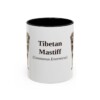 11oz-tibetan-mastiff-mug-latin-black-front 11oz Tibetan Mastiff Latin Mug, Black, front view