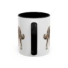 11oz Tibetan Mastiff Dog Mom Mug, Black, back view