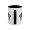11oz Tibetan Mastiff Mug, Black, back view