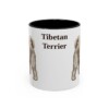 11oz-tibetan-terrier-mug-black-front 11oz Tibetan Terrier Mug, Black, front view