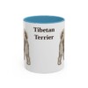 11oz-tibetan-terrier-mug-light-blue 11oz Tibetan Terrier Mug, Light Blue, front view