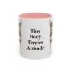 11oz-toy-fox-terrier-mug-humor-pink 11oz Funny Toy Fox Terrier Mug, Pink, front view