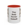 11oz-toy-fox-terrier-mug-humor-red 11oz Funny Toy Fox Terrier Mug, Red, front view