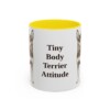 11oz-toy-fox-terrier-mug-humor-yellow 11oz Funny Toy Fox Terrier Mug, Yellow, front view