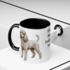11oz Funny Toy Poodle Mug, Black, lifestyle photo