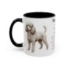 11oz Toy Poodle Mug, Black, left side view