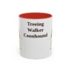 11oz-treeing-walker-coonhound-mug-red 11oz Treeing Walker Coonhound Mug, Red, front view