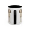 11oz Treeing Walker Coonhound Mug, Black, back view