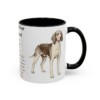 11oz Treeing Walker Coonhound Mug, Black, right side view