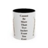 11oz-vizsla-mug-humor-black-front 11oz Funny Vizsla Mug, Black, front view