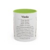 11oz Vizsla Mug, Light Green, front view