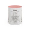 11oz Vizsla Mug, Pink, front view