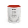 11oz Vizsla Mug, Red, front view