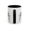 11oz Weimaraner Dog Mom Mug, Black, back view