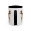 11oz Welsh Springer Spaniel Mug, Black, back view