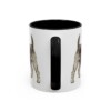 11oz Funny Welsh Terrier Mug, Black, back view