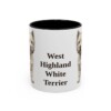 11oz-west-highland-white-terrier-mug-black-front 11oz West Highland White Terrier Mug, Black, front view