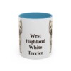 11oz-west-highland-white-terrier-mug-light-blue 11oz West Highland White Terrier Mug, Light Blue, front view