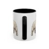 11oz West Highland White Terrier Mug, Black, back view