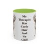 11oz-westiepoo-mug-humor-light-green 11oz Funny Westiepoo Mug, Light Green, front view
