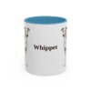 11oz Whippet Mug, Light Blue, front view