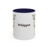 11oz Whippet Mug, Navy, front view