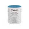 11oz Whippet Mug, Light Blue, front view
