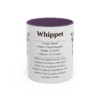 11oz Whippet Mug, Purple, front view