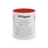 11oz Whippet Mug, Red, front view