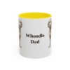 11oz-whoodle-mug-dad-yellow 11oz Whoodle Dog Dad Mug, Yellow, front view
