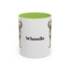 11oz-whoodle-mug-light-green 11oz Whoodle Mug, Light Green, front view
