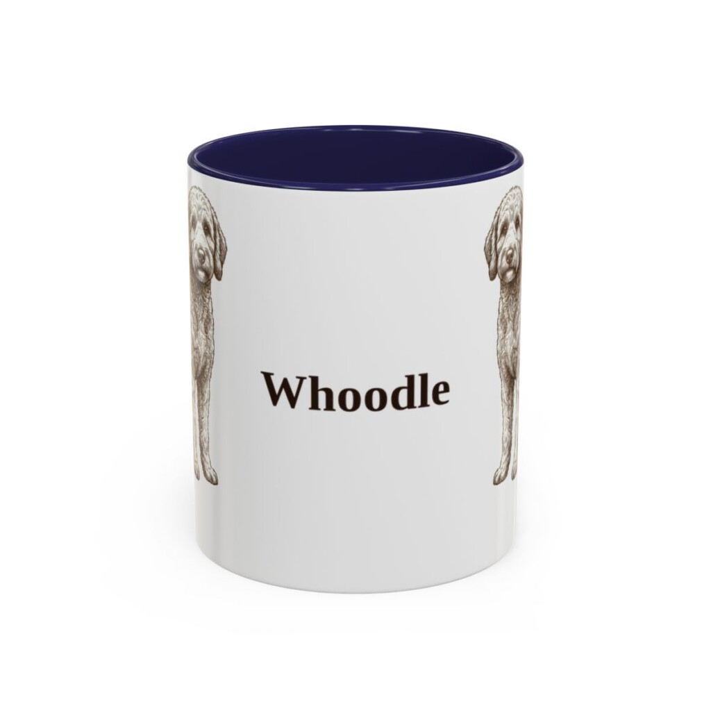 11oz-whoodle-mug-navy 11oz Whoodle Mug, Navy, front view
