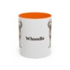 11oz-whoodle-mug-orange 11oz Whoodle Mug, Orange, front view
